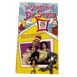Vintage 1994 In Search of Dr. Seuss VHS slipcover turner home entertainment film